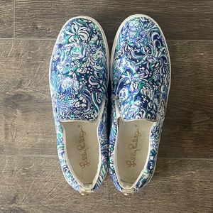 Lilly Pulitzer Slip On Sneakers